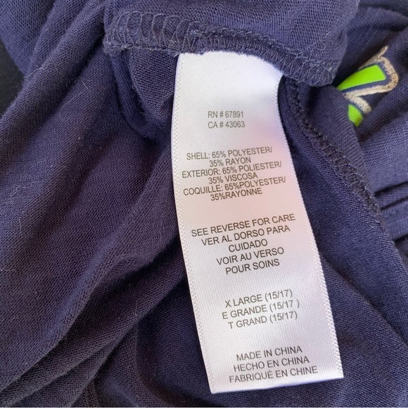 NFL Teens Apparel, Seattle Seahawks Racer Back Sleeveless Tank‎ Tee-shirt, XL - Picture 8 of 10